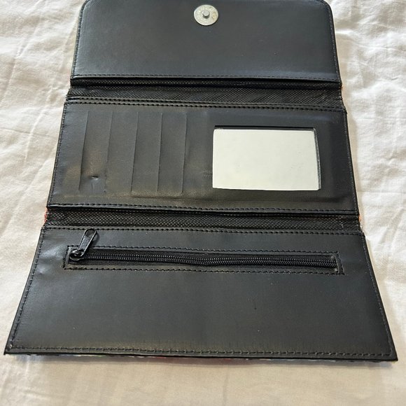 Artsy Funky Frieda Kahlo Butterfly Wallet - Picture 7 of 8